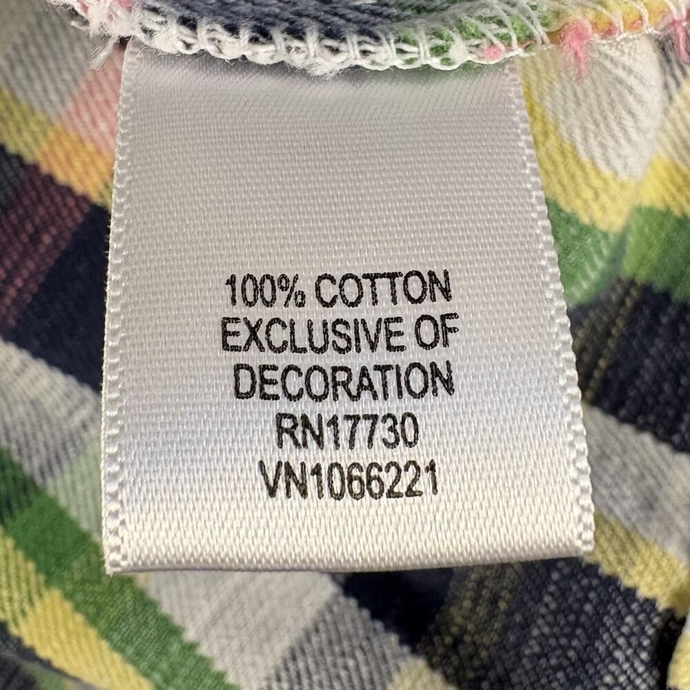 Merona Women’s Plaid Drawstring 4 Button Pullover Hoodie Jacket Size Large - Picture 11 of 15